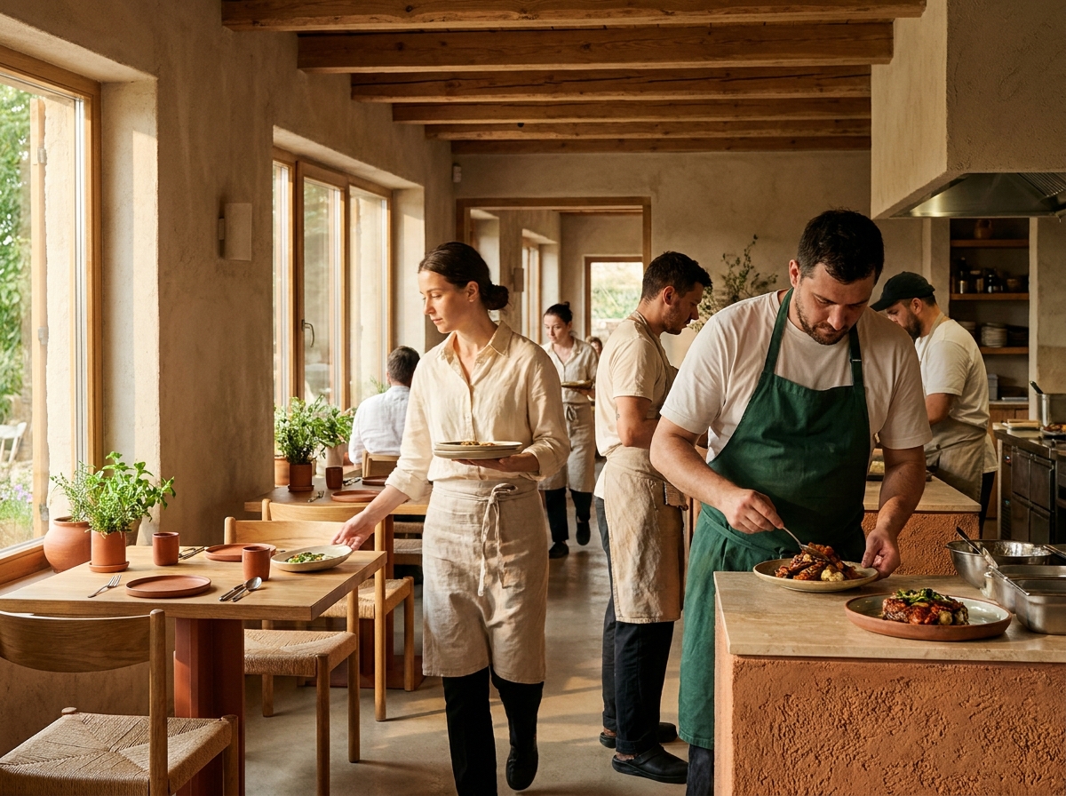 Vedere din restaurantul Moessia